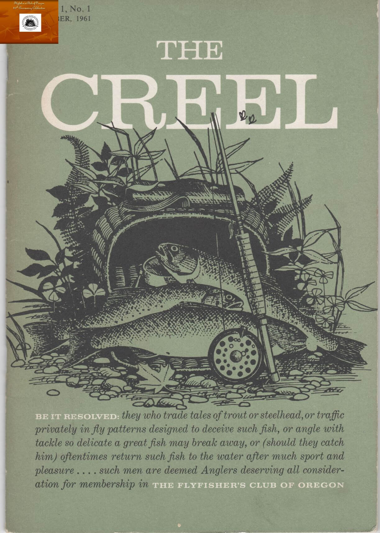 Literary Angler - Our Literary Legacy and Rave Reviews for the 60th  Anniversary Creel - FlyFishers' Club of Oregon